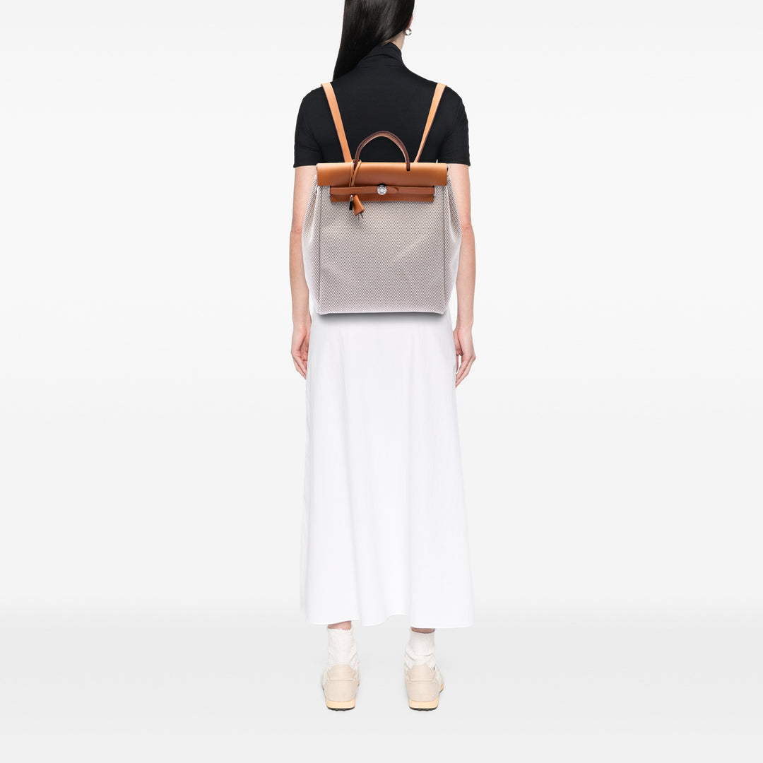 Hermès Herbag Sac à dos GM Tissu