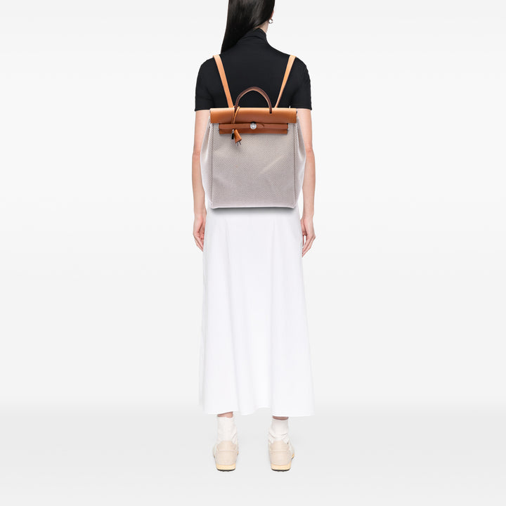 Hermès Herbag Sac à dos GM Tissu