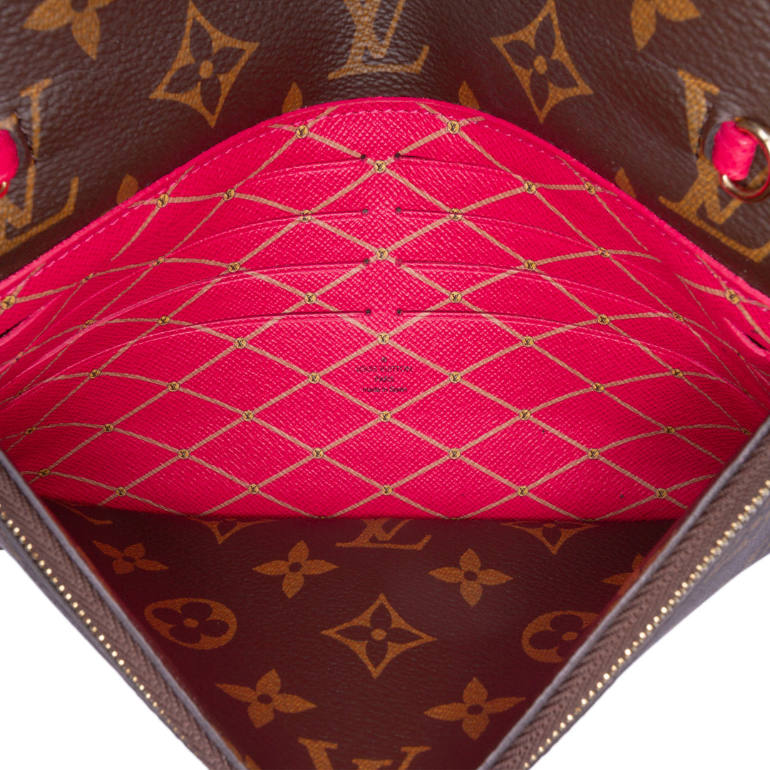 Louis Vuitton Monogram Summer Trunks Pochette Weekend Marron