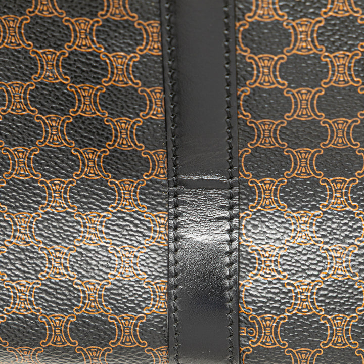 Macadam Coated Canvas Tote Black - Gaby Paris