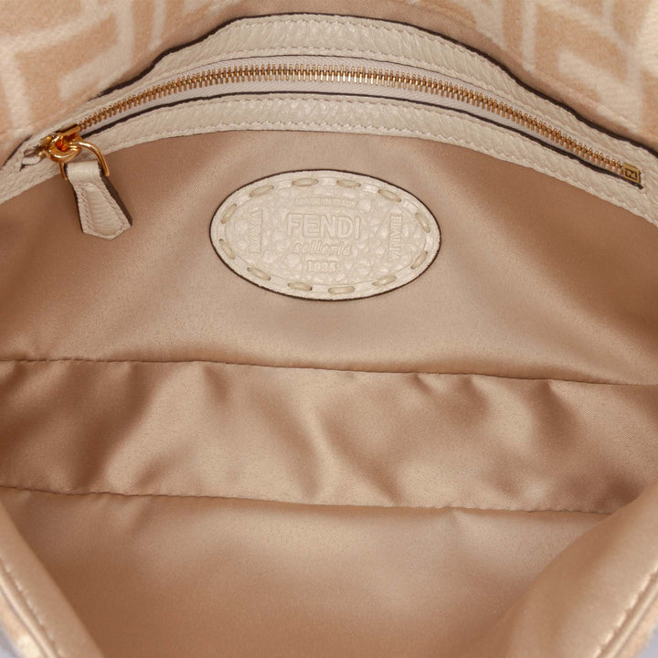 Fendi Zucca Laine Selleria Baguette