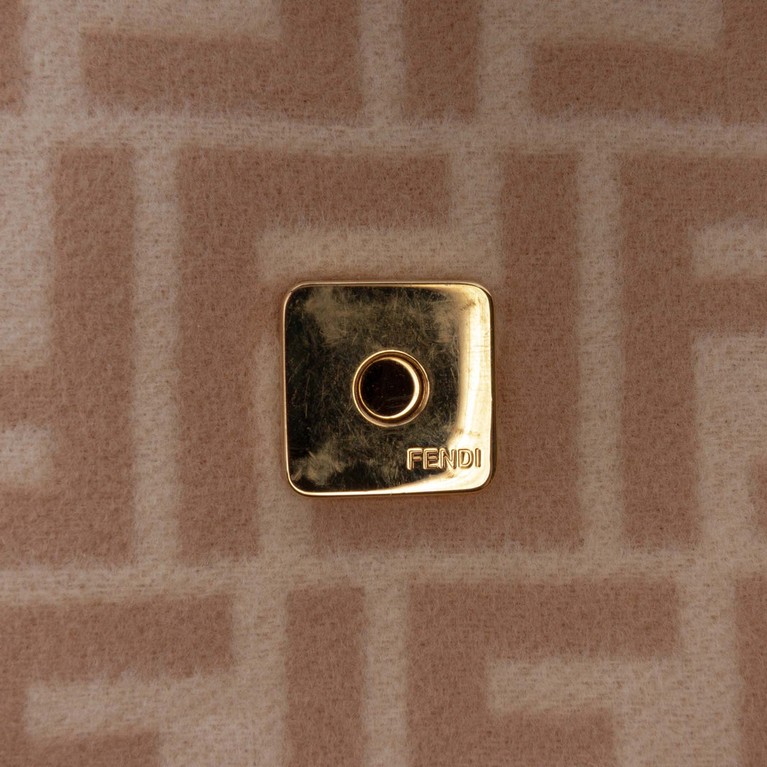 Fendi Zucca Laine Selleria Baguette