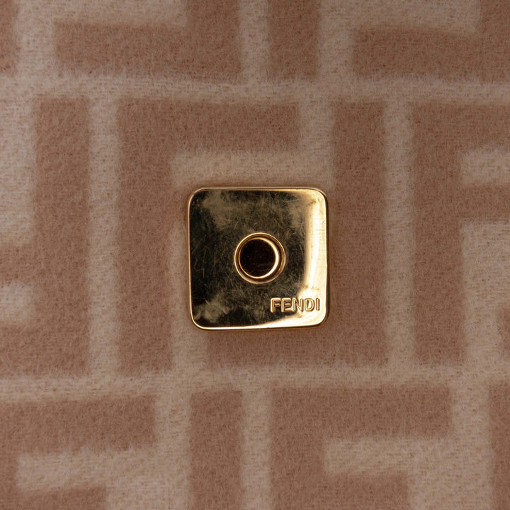 Fendi Zucca Laine Selleria Baguette