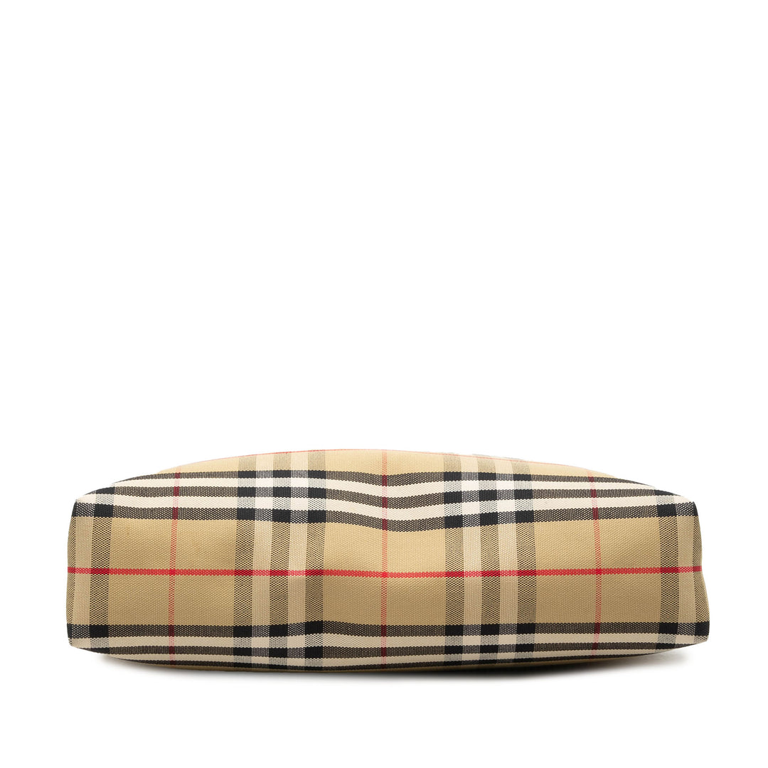 House Check Cabas Beige