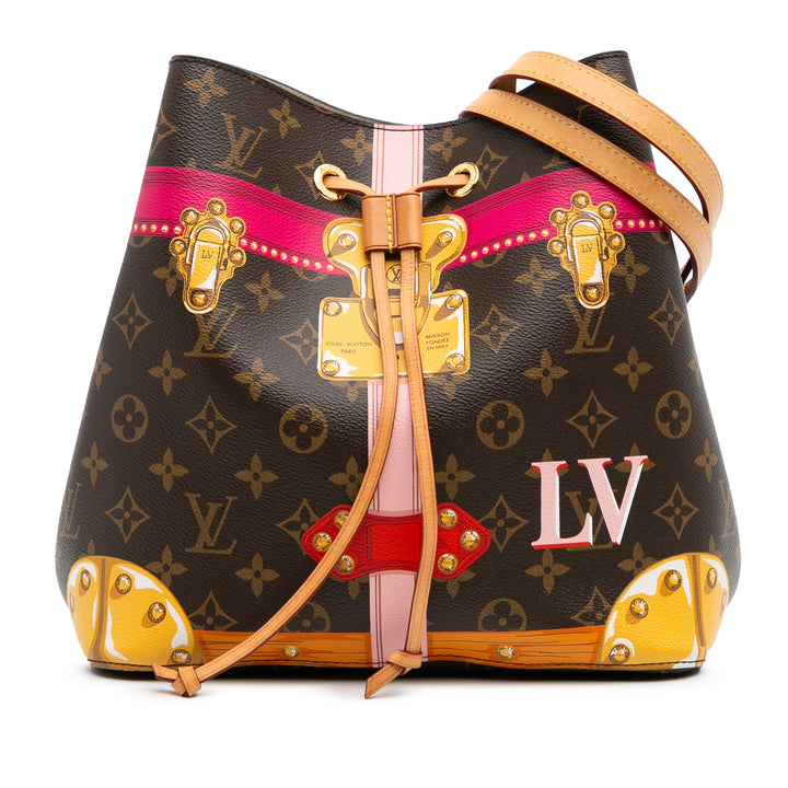 Monogram Summer Trunks Neonoe Brown - Gaby Paris
