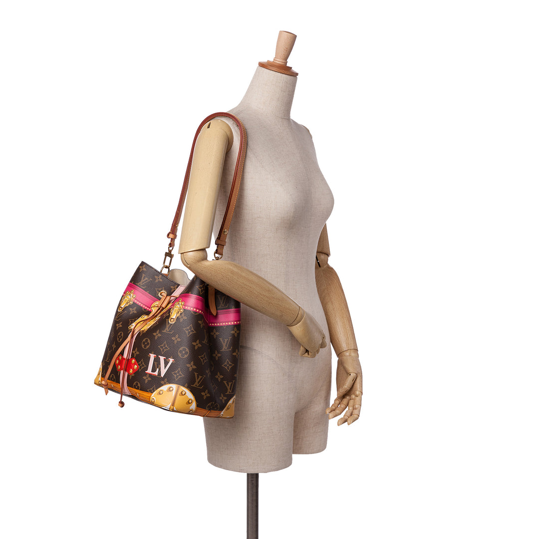 Monogram Summer Trunks Neonoe Brown - Gaby Paris