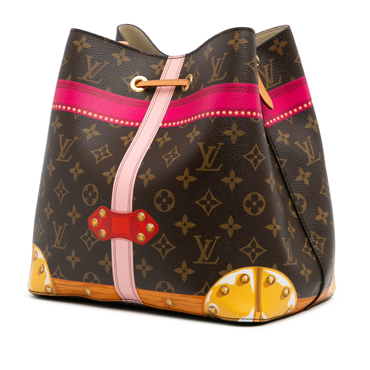 Monogram Summer Trunks Neonoe Brown - Gaby Paris