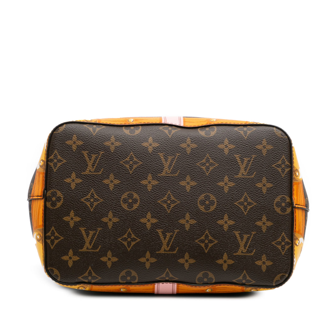 Monogram Summer Trunks Neonoe Brown - Gaby Paris