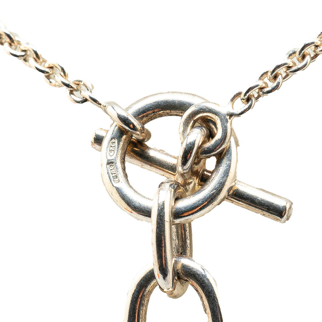 Sterling Silver Kelly Cadenas Pendant Necklace Silver - Gaby Paris