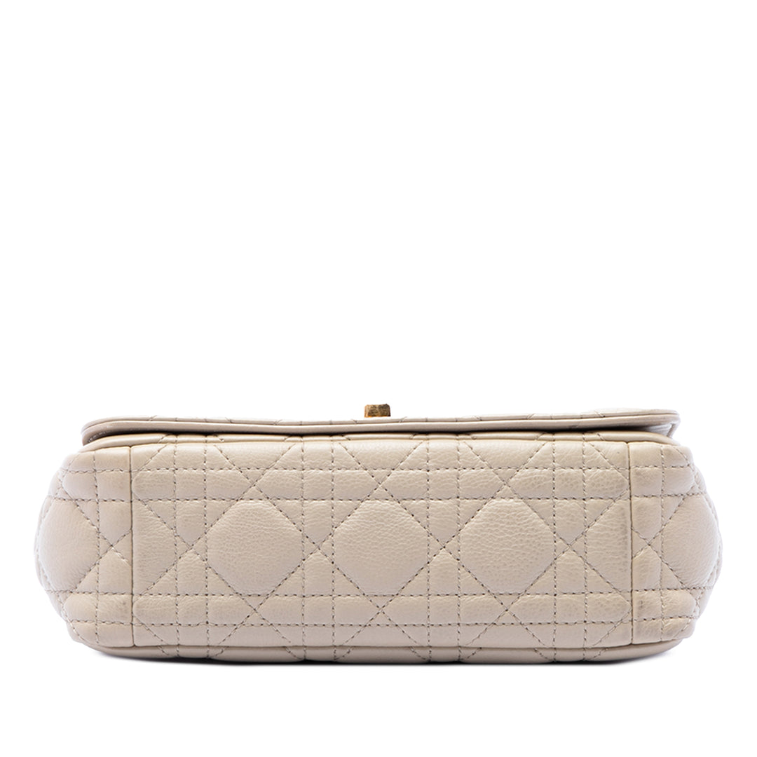 Dior Small Cuir de veau Cannage Caro Sac porté croisé