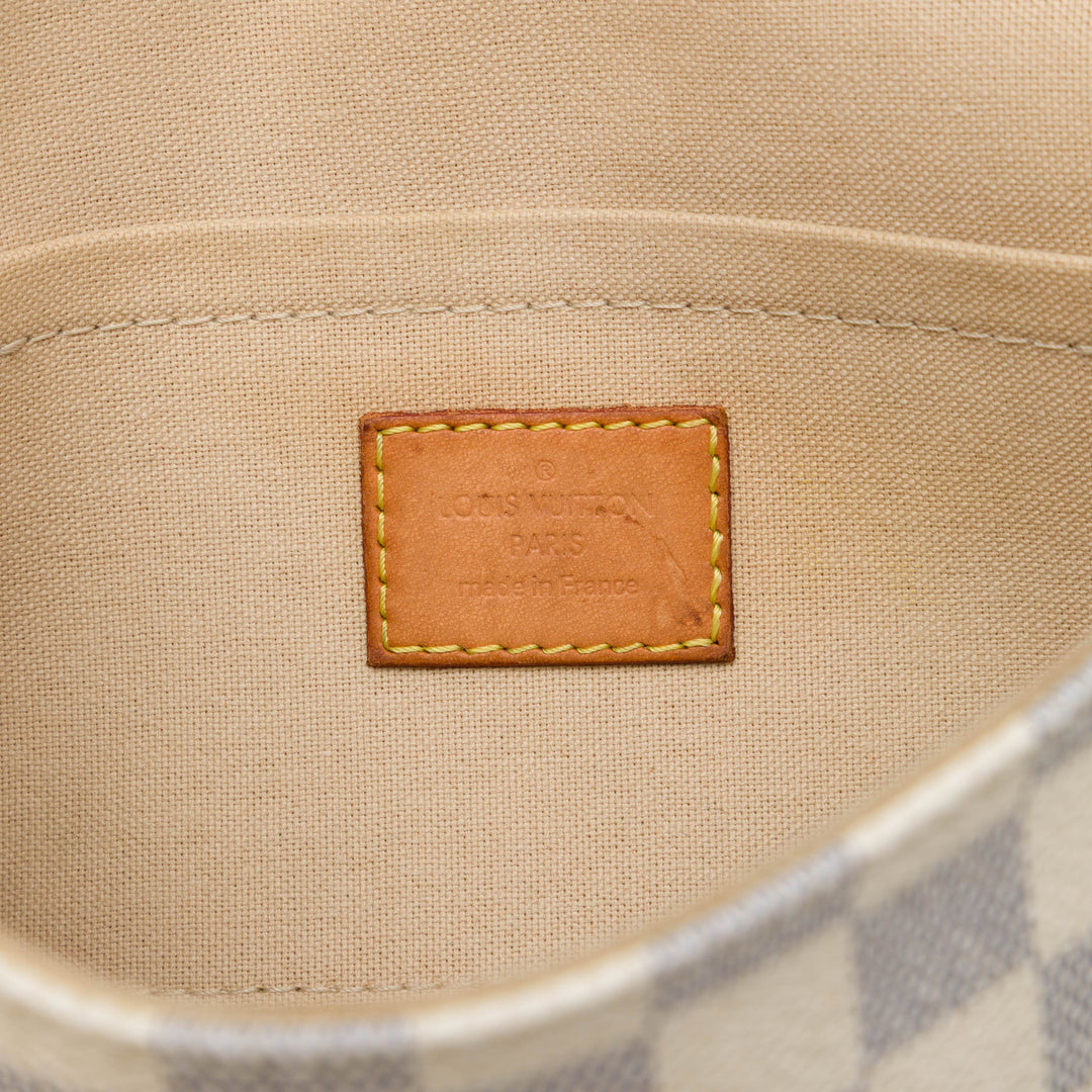 Favorite MM Damier Azur Blanc
