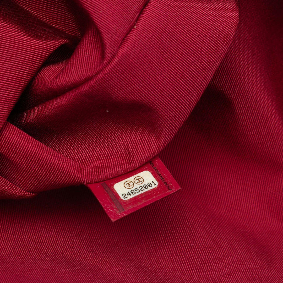 Chanel Large Tweed et Cuir de veau brodé Gabrielle O Étui Pochette