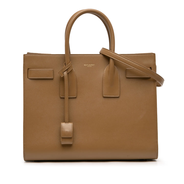 Saint Laurent Sac à main De Jour Petit Marron – vue principale – GABY PARIS