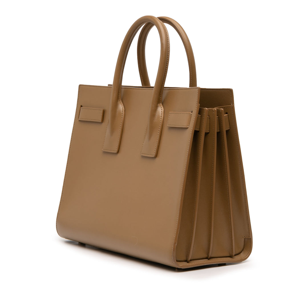 Saint Laurent Sac à main De Jour Petit Marron – vue 2 – GABY PARIS