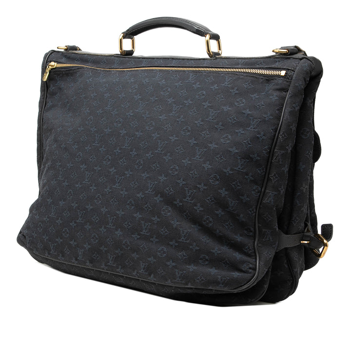 Lin Denise Mini Monogram Bleu