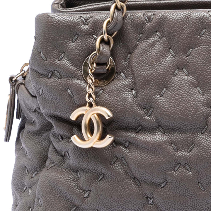 Chanel CC Caviar Wild Stitch Cabas