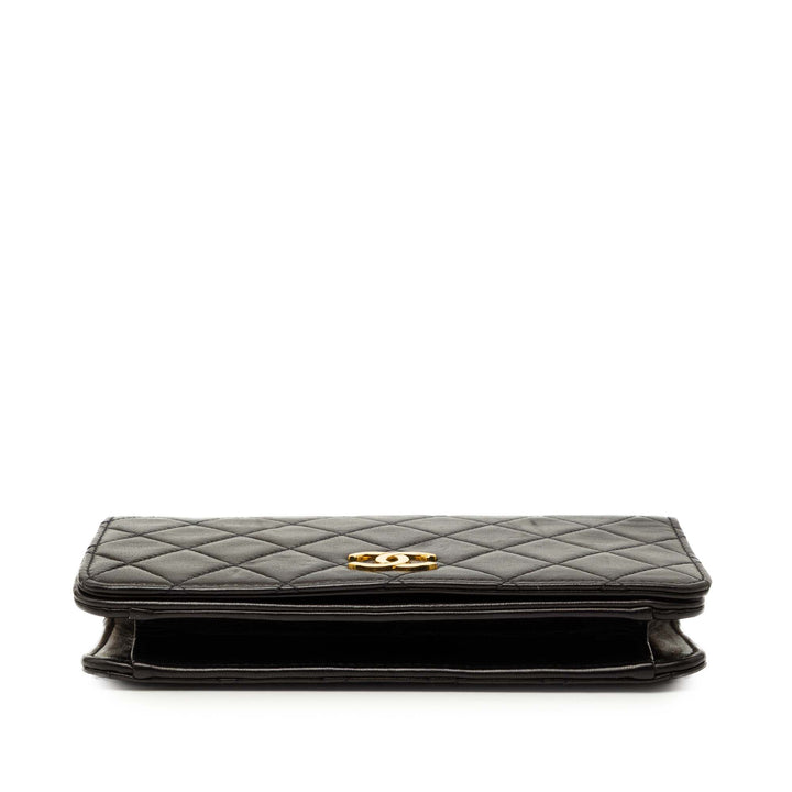 Chanel Mini CC Matelassé Cuir d’agneau Rabat intégral
