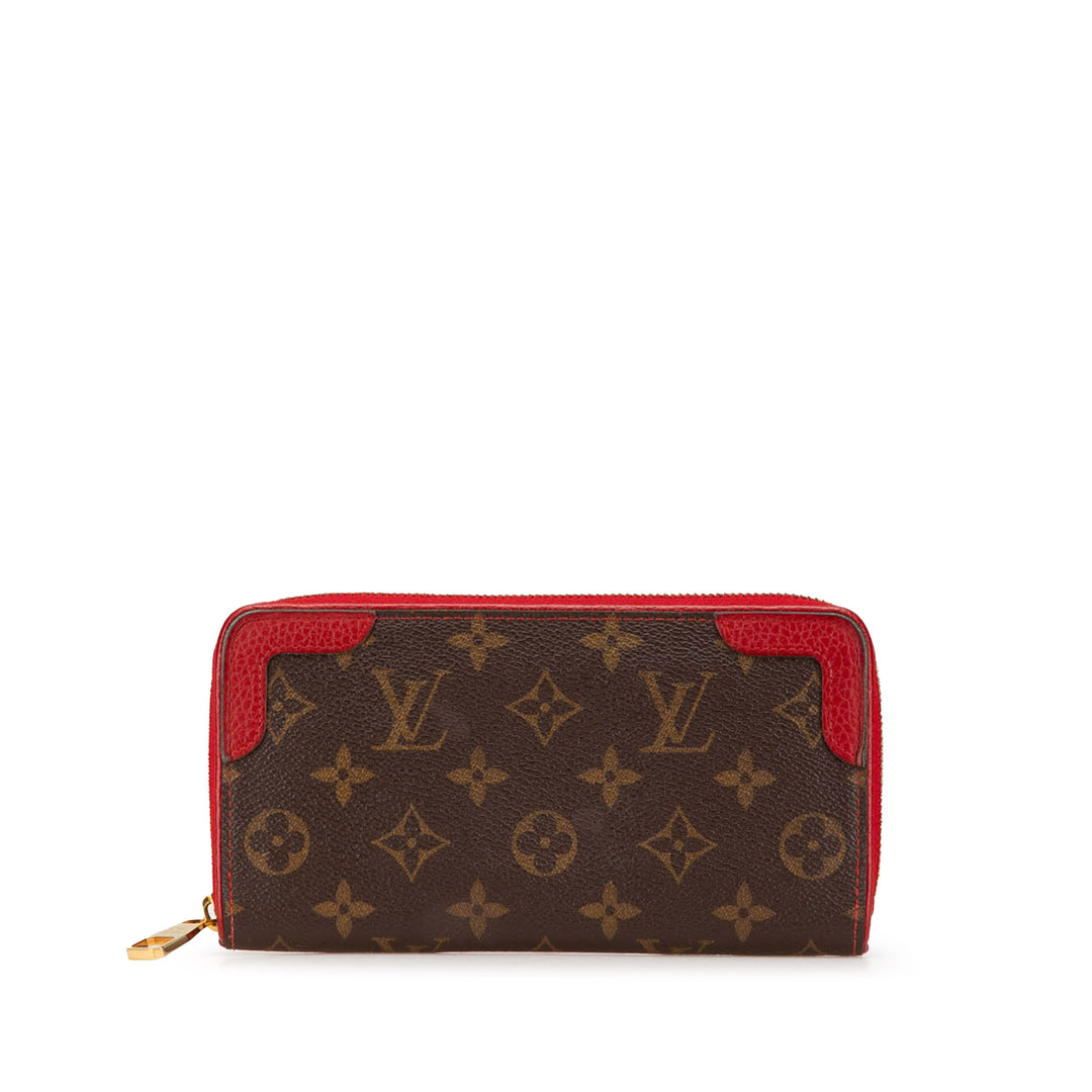 Monogram Retiro Zippy Wallet Brown - Gaby Paris