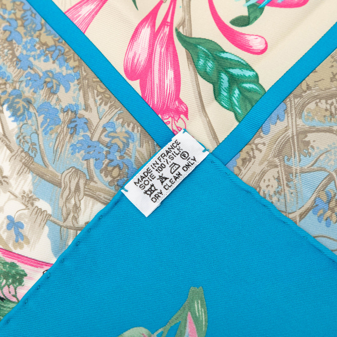 Hermès Tropiques Soie Foulard 65