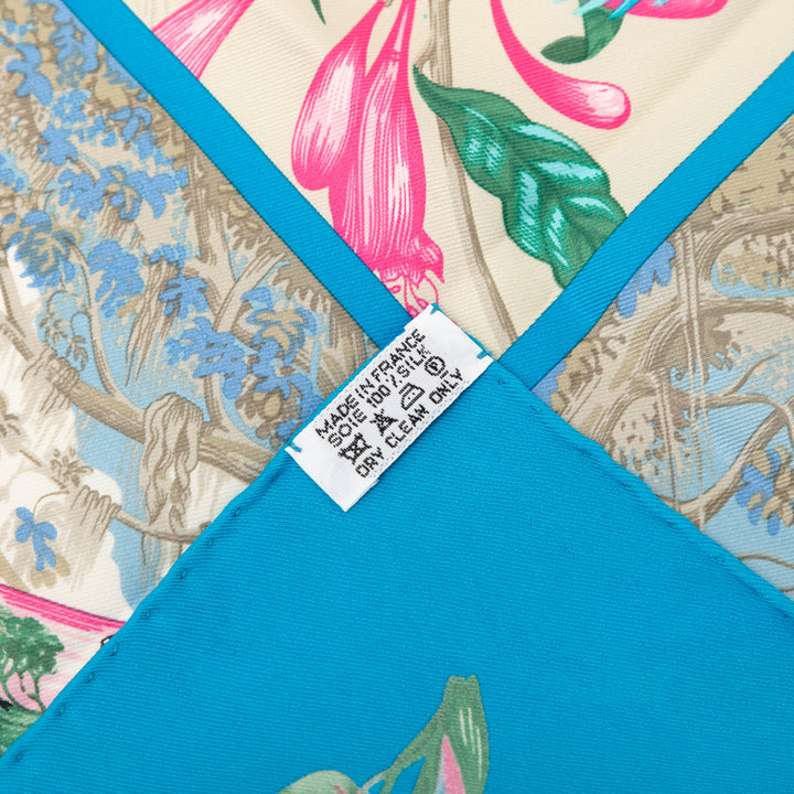 Hermès Tropiques Soie Foulard 65