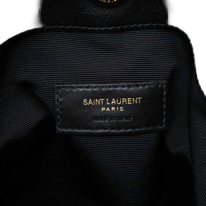 Matelassé Jamie Cabas Petit Cuir d'agneau Noir