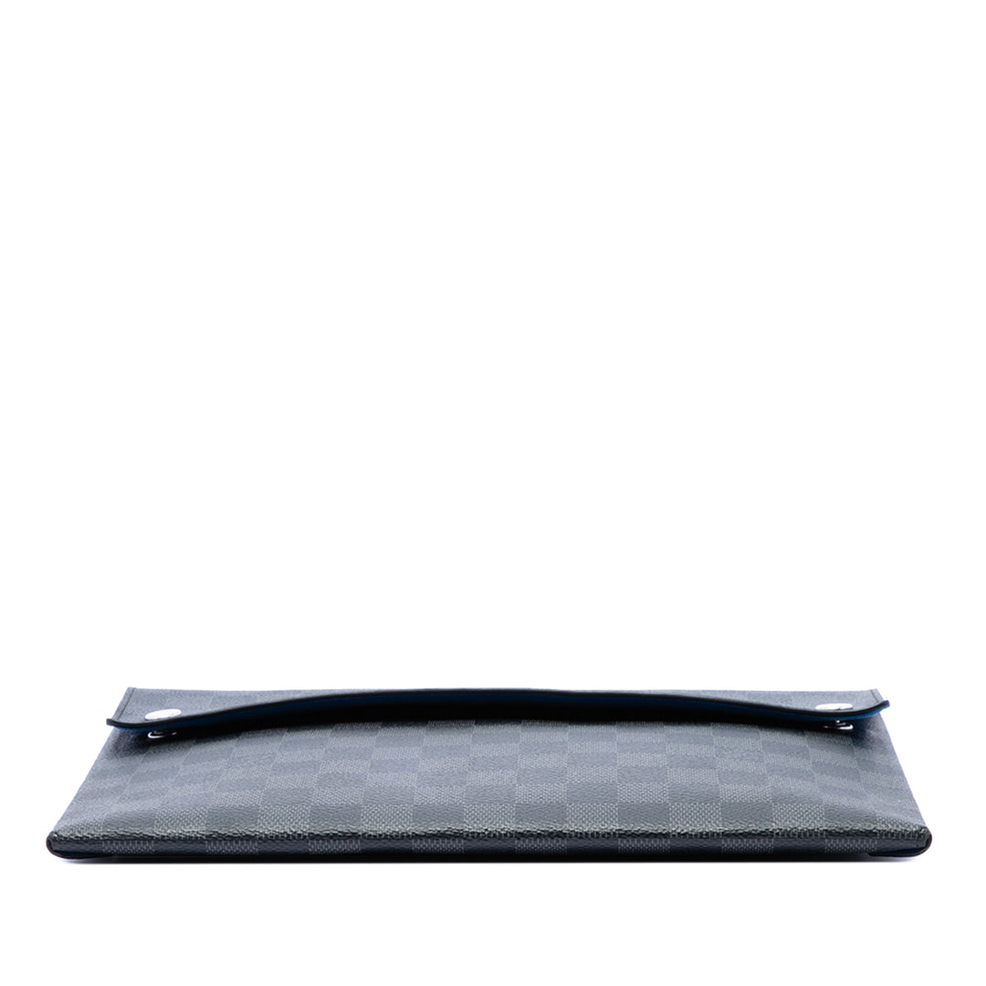 Alpha Pochette GM Damier Graphite Noir