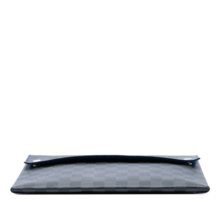 Alpha Pochette GM Damier Graphite Noir