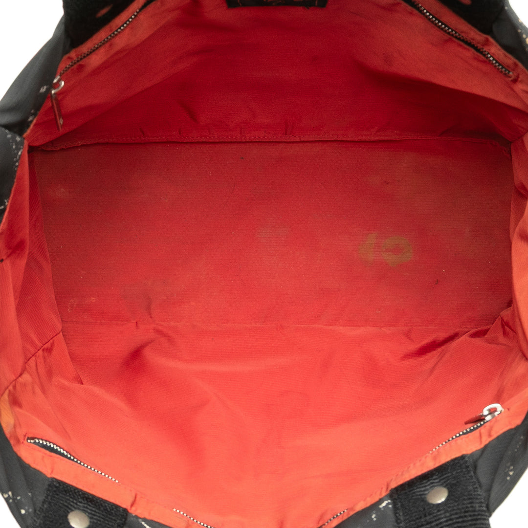 Old Travel Line Nylon Tote Black - Gaby Paris