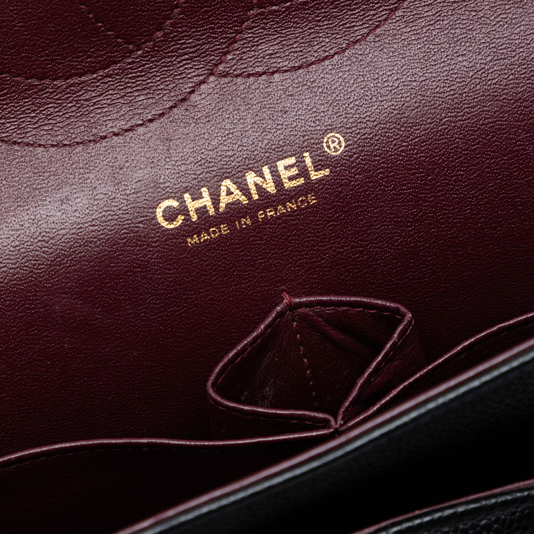 Chanel Jumbo Classic Caviar Double rabat