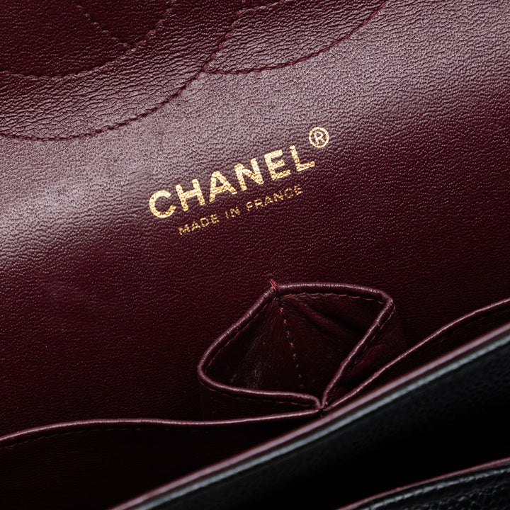Chanel Jumbo Classic Caviar Double rabat