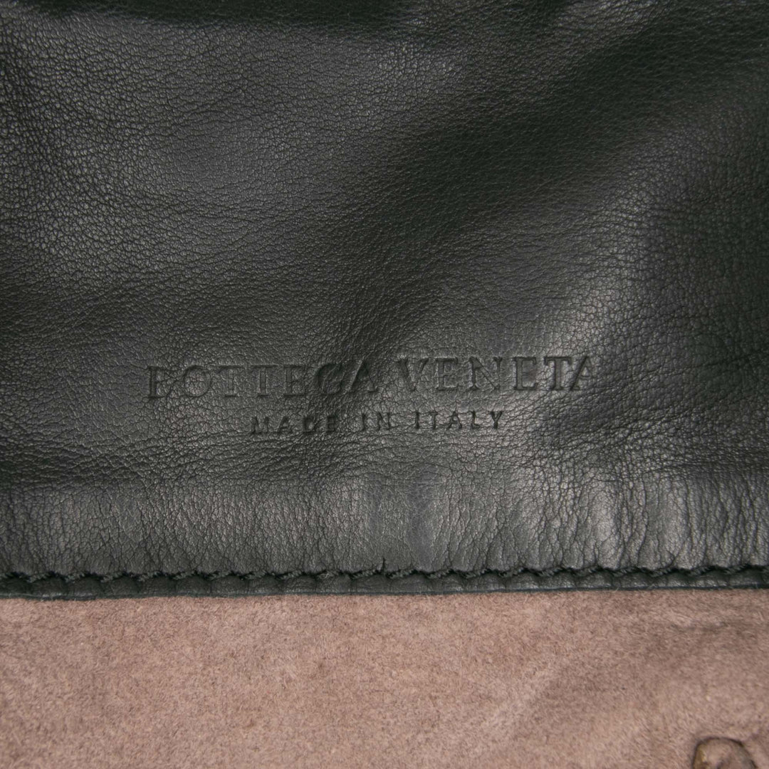 Bottega Veneta Studded Cuir Cabas Noir