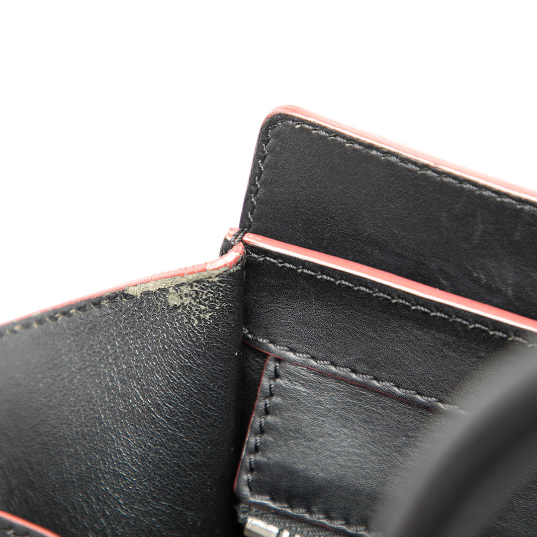 Celine Mini Bicolor Smooth Cuir de veau Luggage Cabas – GABY PARIS Authentique