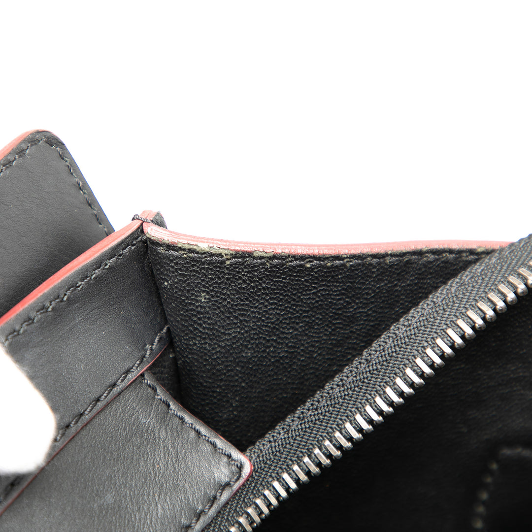 Celine Mini Bicolor Smooth Cuir de veau Luggage Cabas – GABY PARIS Authentique