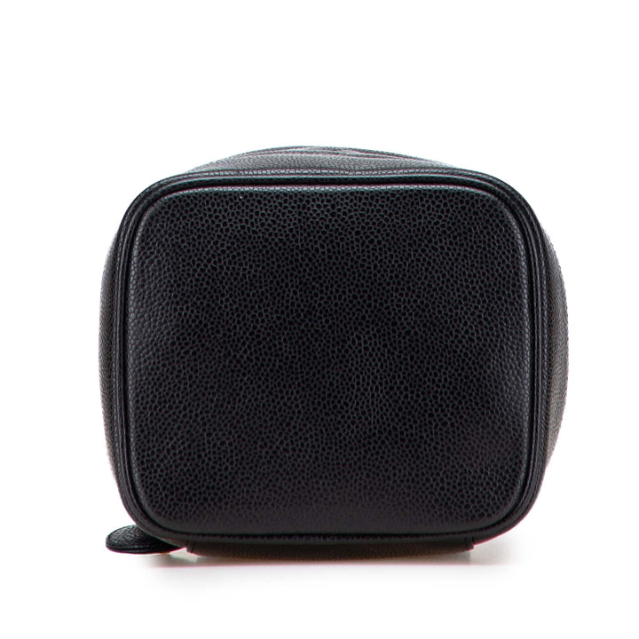 CC Caviar Vanity Case Black - Gaby Paris