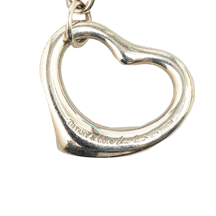 Elsa Peretti Sterling Silver Open Heart Bracelet Silver - Gaby Paris