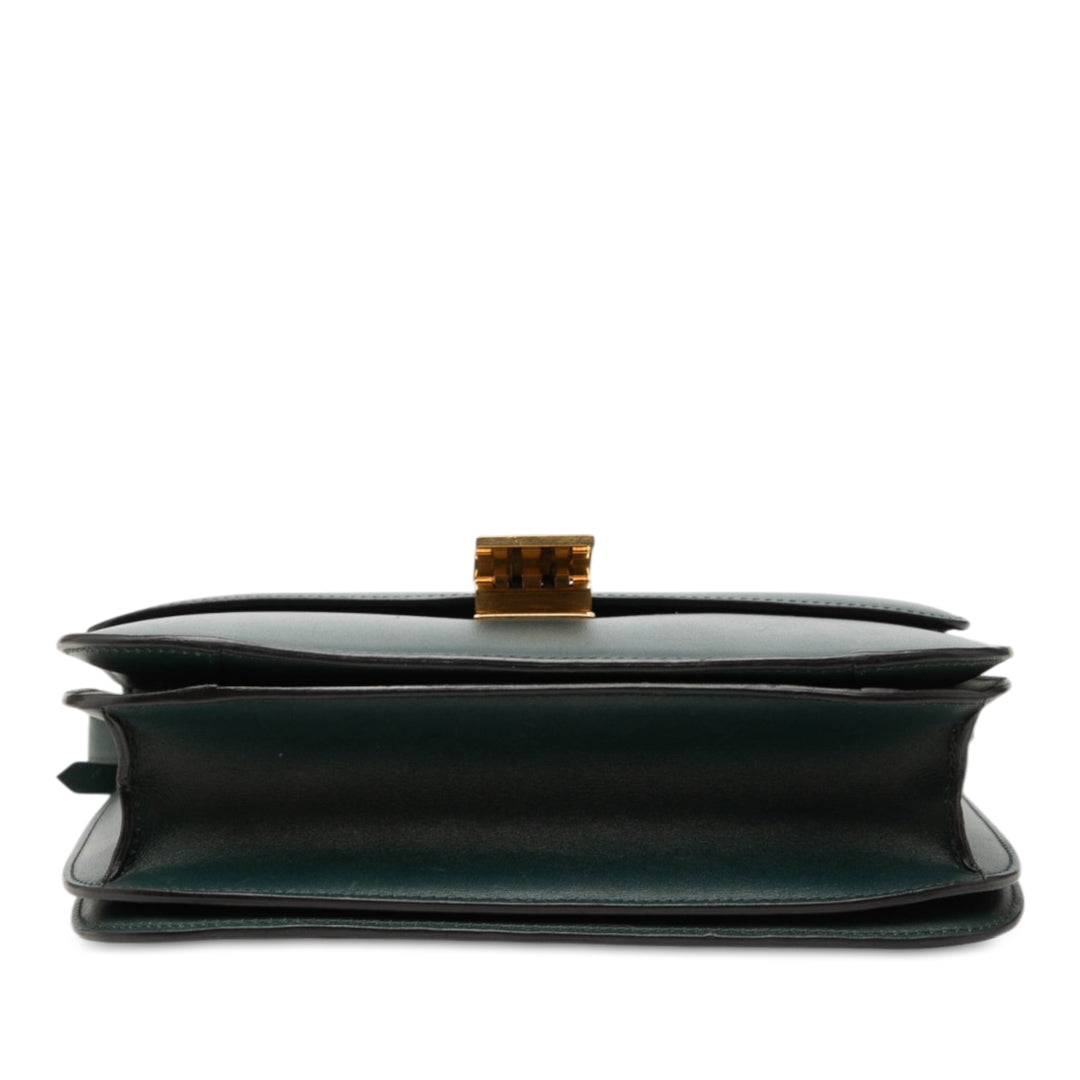 Classic Boîte Moyen Cuir de veau Vert