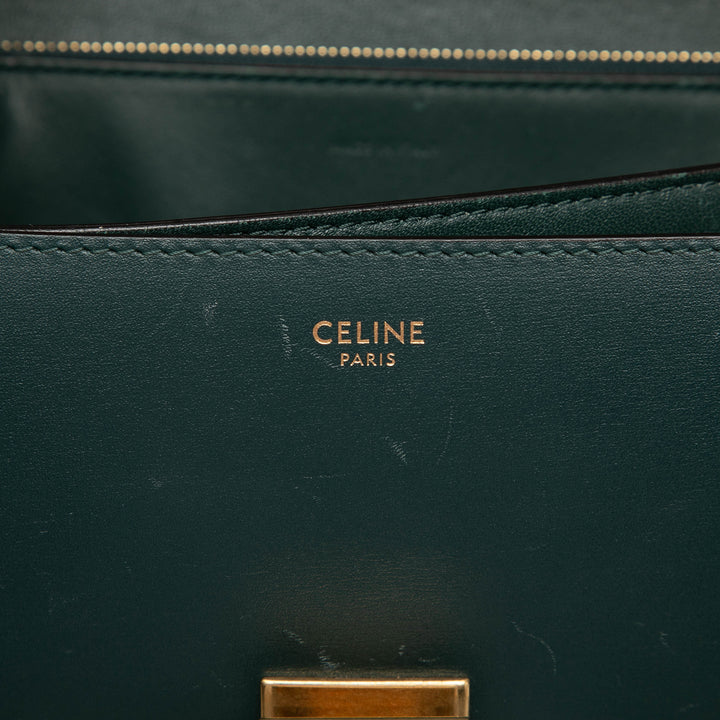 Classic Boîte Moyen Cuir de veau Vert