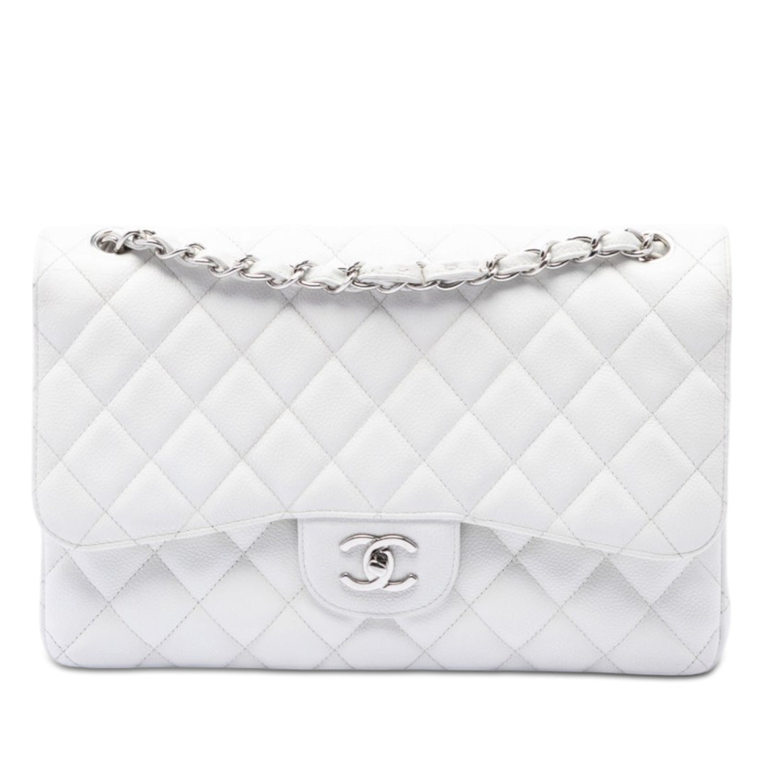Chanel Jumbo Classic Caviar Double rabat