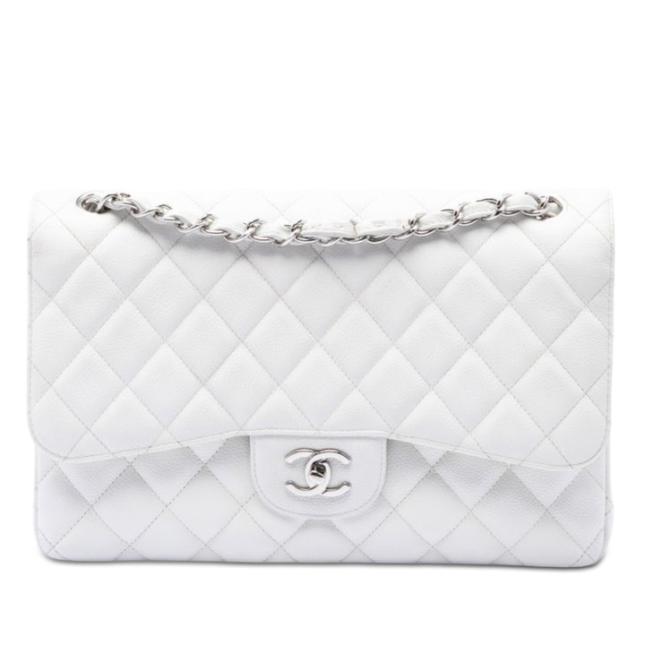 Chanel Jumbo Classic Caviar Double rabat