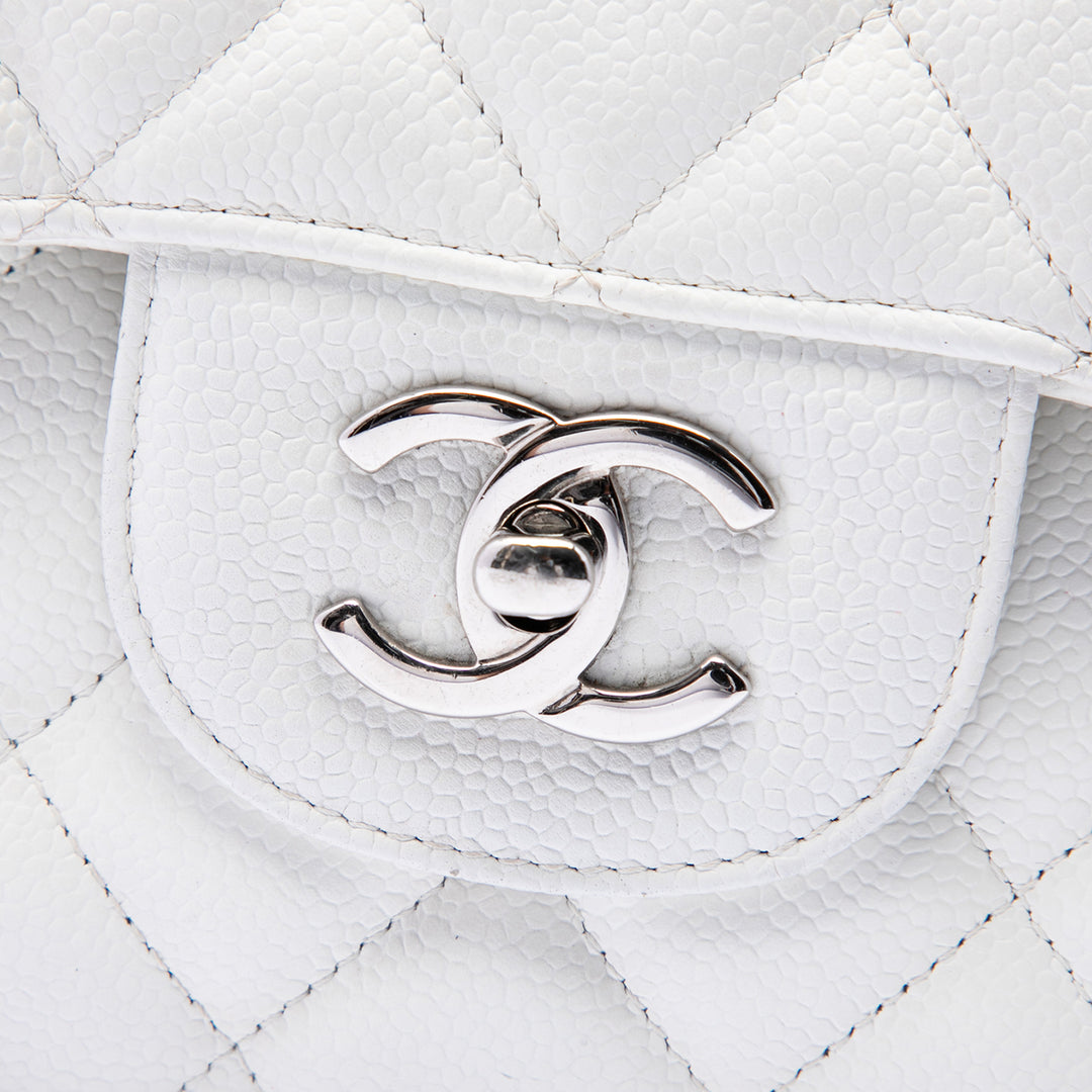 Chanel Jumbo Classic Caviar Double rabat