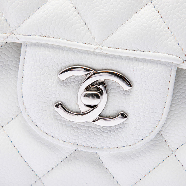 Chanel Jumbo Classic Caviar Double rabat