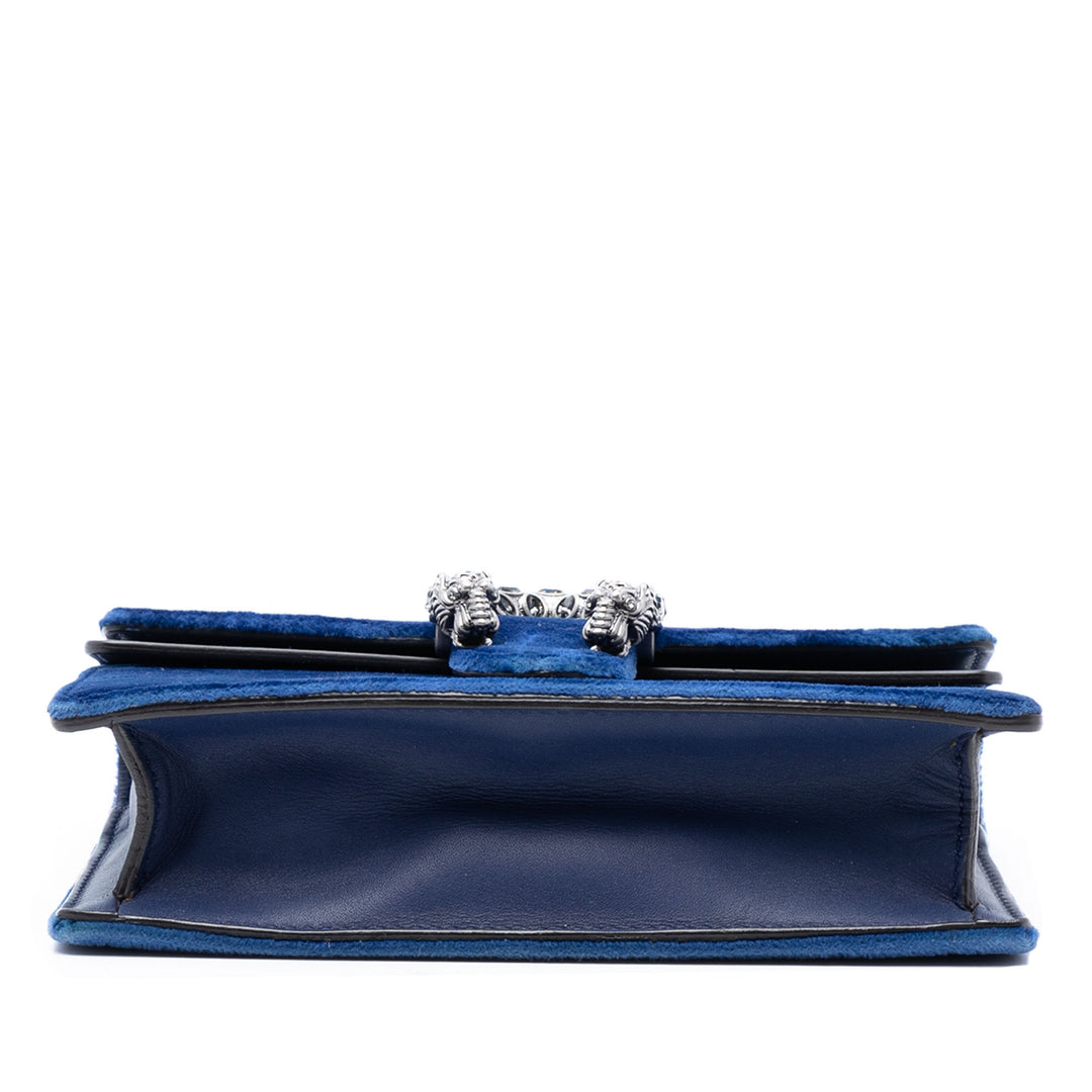 Gucci Mini Velours Dionysus Sac porté croisé