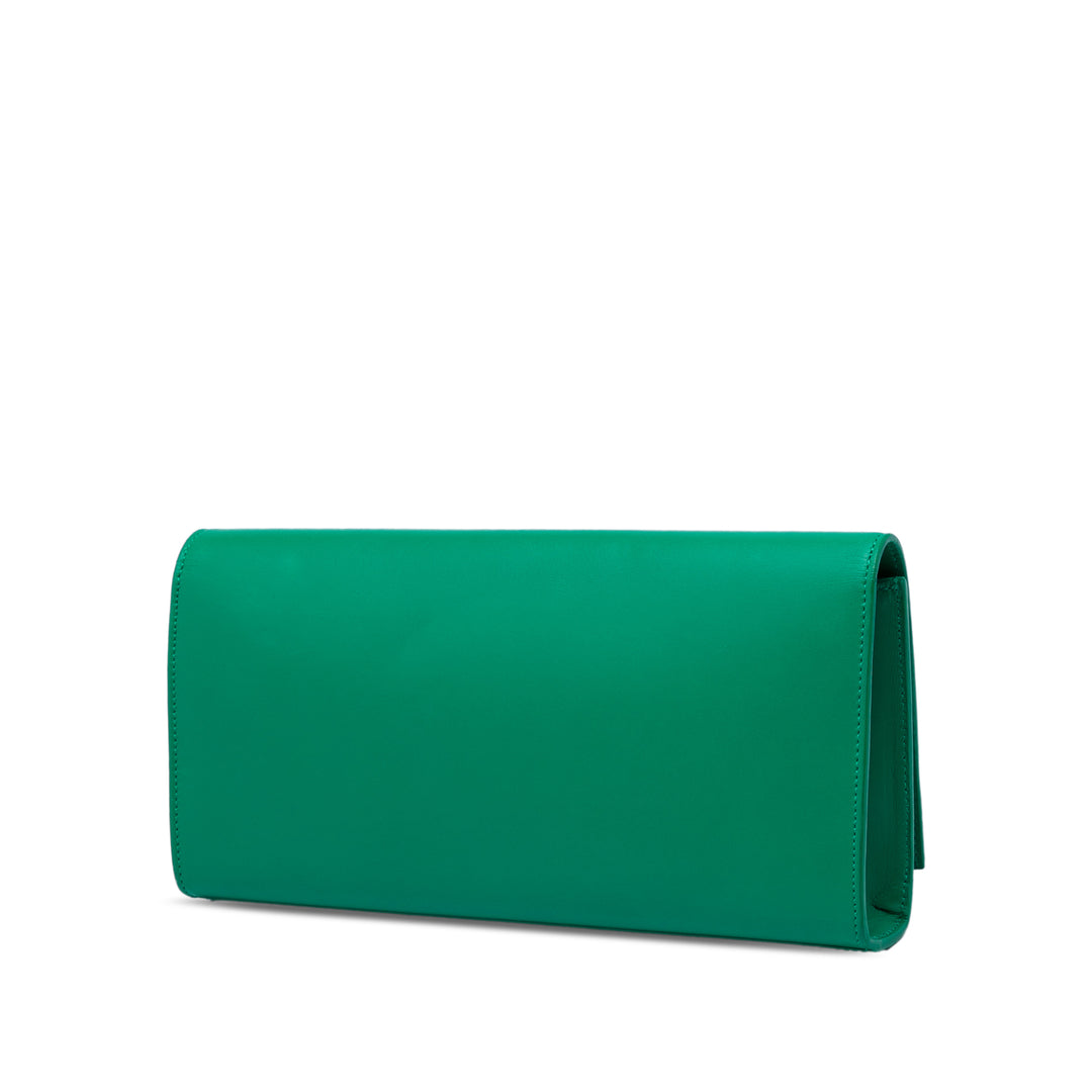 Saint Laurent Cassandre Pochette Vert