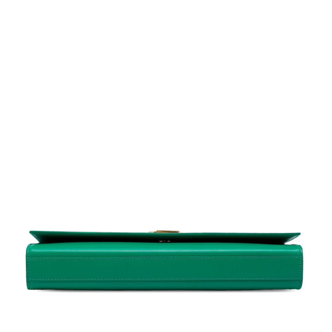 Saint Laurent Cassandre Pochette Vert