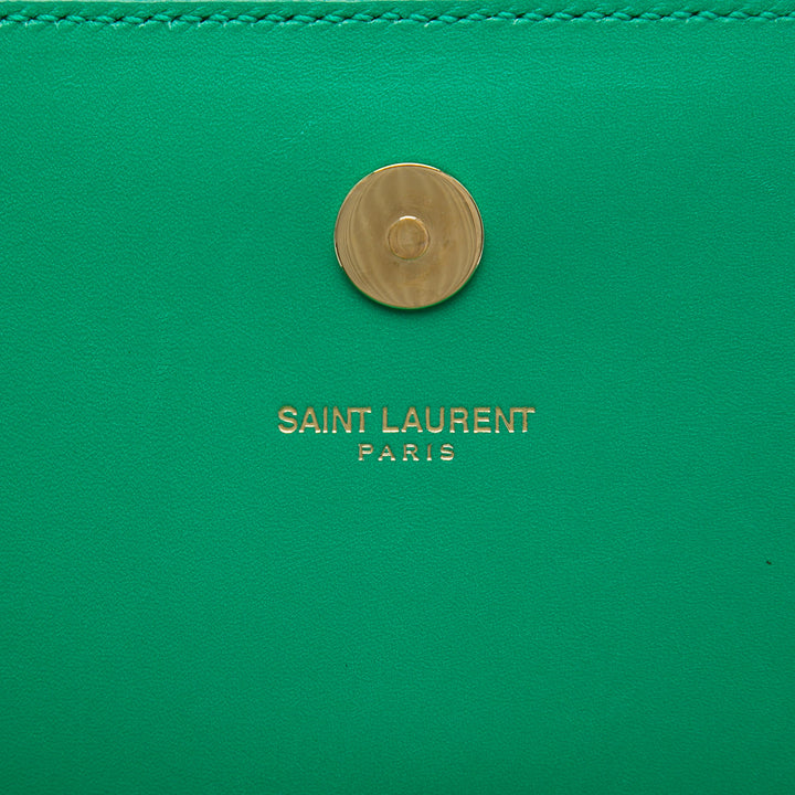 Saint Laurent Cassandre Pochette Vert