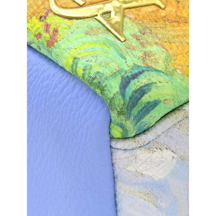 Louis Vuitton Jeff Koons Masters Collection Van Gogh Palm Springs Sac à dos Bleu – vue 13 – GABY PARIS
