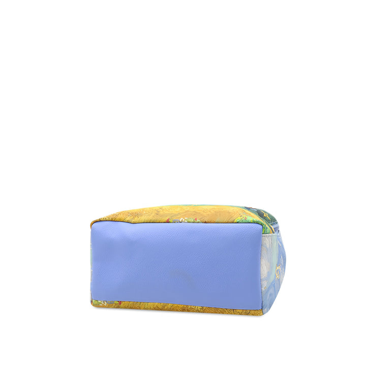 Louis Vuitton Jeff Koons Masters Collection Van Gogh Palm Springs Sac à dos Bleu – vue 3 – GABY PARIS