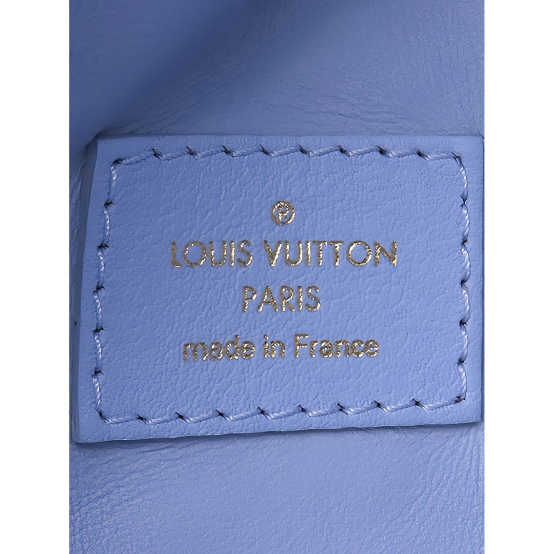 Louis Vuitton Jeff Koons Masters Collection Van Gogh Palm Springs Sac à dos Bleu – vue 5 – GABY PARIS