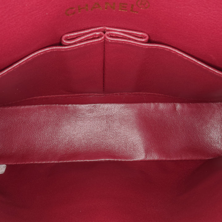 Reissue 2.55 Quilted Velvet Double Flap 225 Pink - Gaby Paris