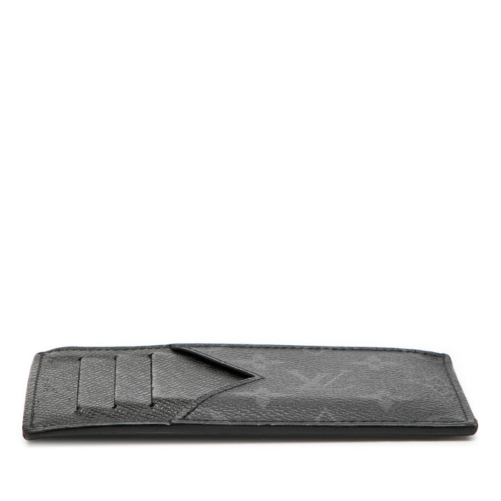 Louis Vuitton Monogram Eclipse Taigarama Coin Card Holder